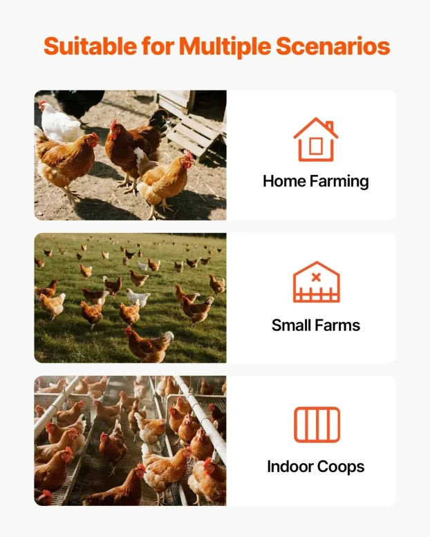 Automatska Hranilica Za Pilice Kokoske Sa 6 Otvora vv