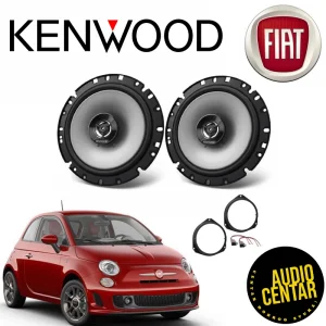 Fiat 500 komplet zvučnika Kenwood Stage CX