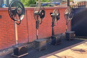 Ventilatori sa vodom za terase