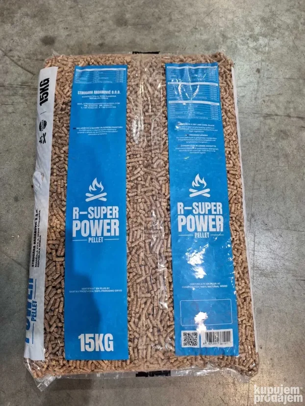 Pelet R-SUPER POWER bukva en plus A1,ukljucen prevoz!