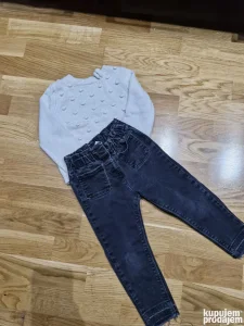 Komplet za devojcice 92-98 zara
