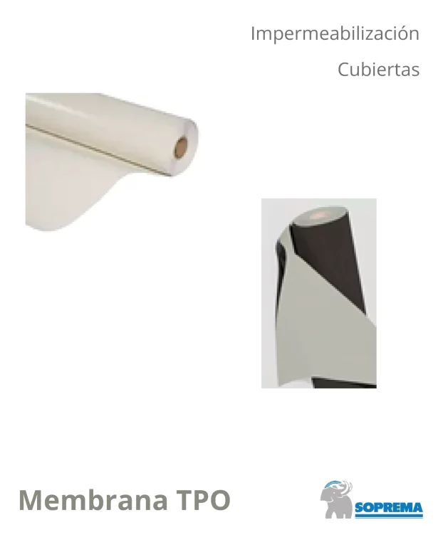 PVC i TPO hidroizolacione krovne membrane SOOPREMA