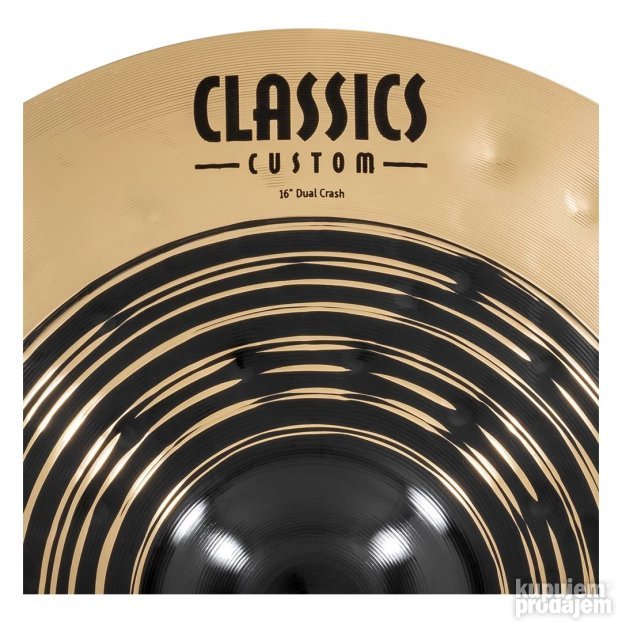 Meinl CC16DUC Classics Custom Dual Crash činela 16