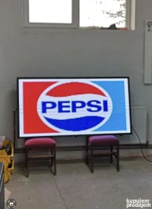 Led reklama menjacnice radnje pumpe