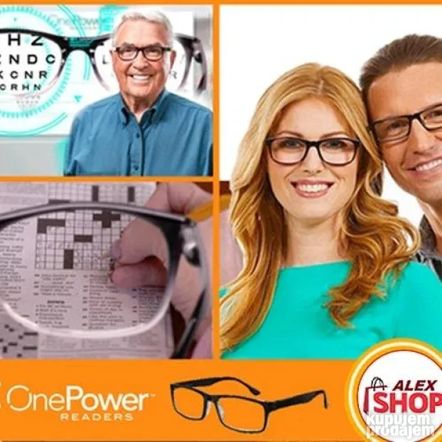 One Power naočare sa fleksibilnim fokusom unisex