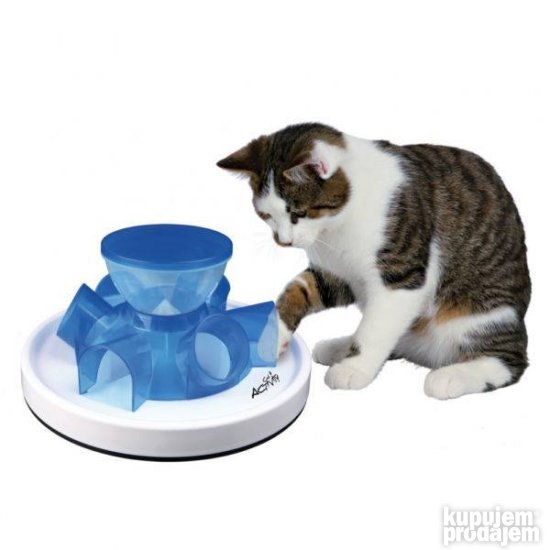 Hranilica+Trening Za Macke Trixie Cat Activity Tunnel Feeder