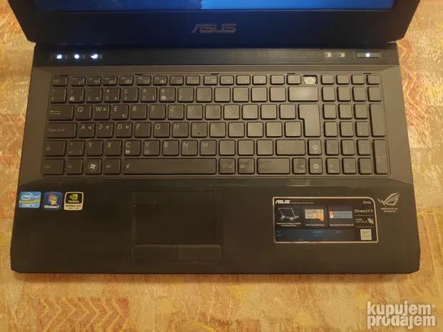 AKCIJA GEJMER Asus Rog G53S i7-2630QM 2Gh/8Gb/GTX560M