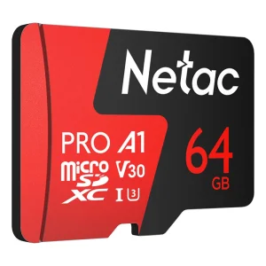 Micro SDXC Netac 64GB P500 Ex.ProNT02P500PRO-064G-R+SD Adap.