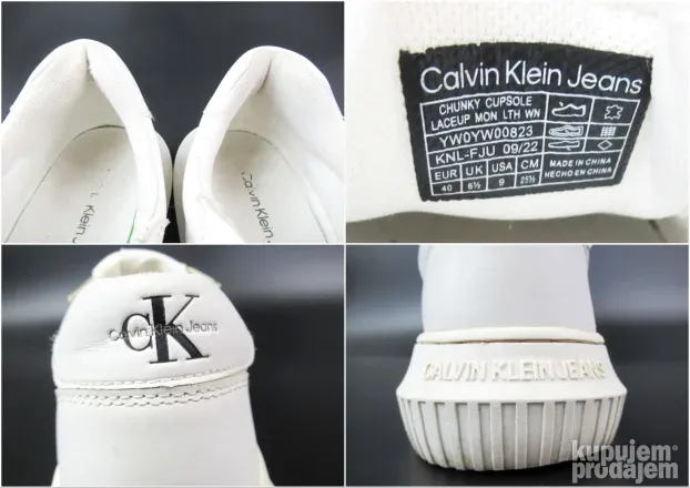 Calvin Klein patike KOŽA P5127