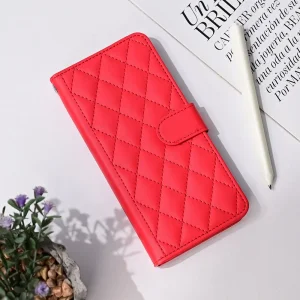 Torbica Wallet Romb za Honor X6b crvena