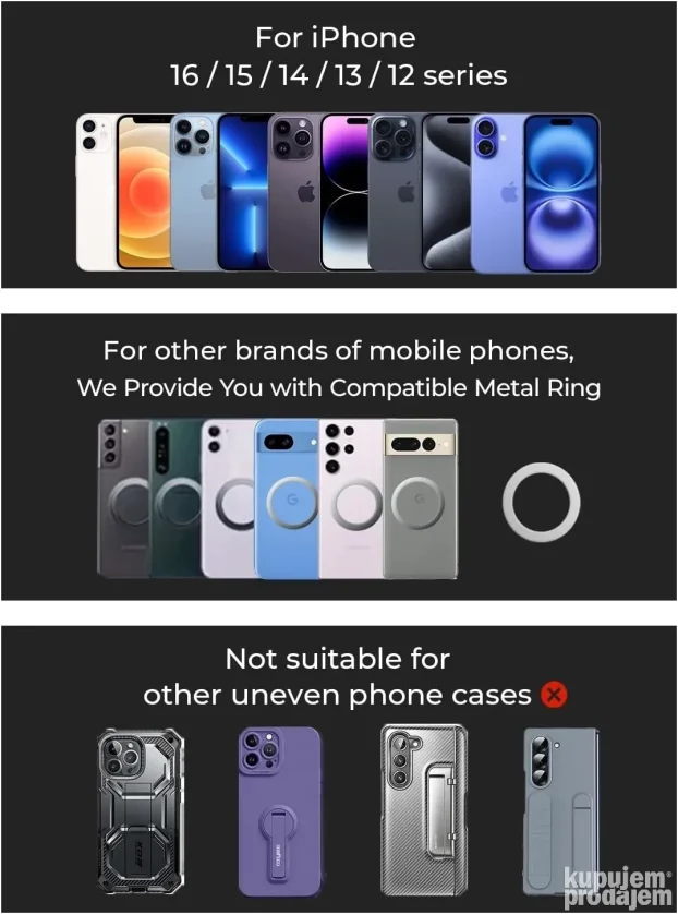 Magnetni držač za telefon