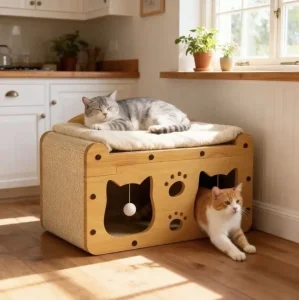 Kućica/grebalica za mačke model "Kasina"