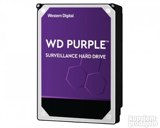 WD 8TB 3.5" SATA III 256MB IntelliPower WD82PURZ Purple