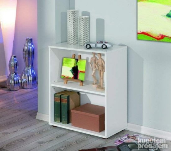 Polica Bela 60x75x30cm Inter Arco 1 Boden