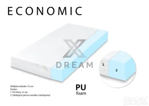 Dusek ekonomik 90x200