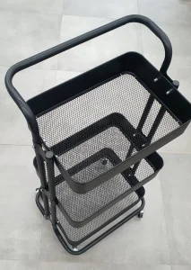 Odlicna aluminijumska polica na tockice za ostavu i slicno