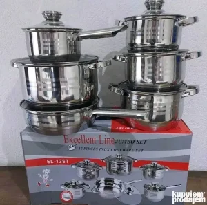 Šerpe , posudje Excellent line INOX