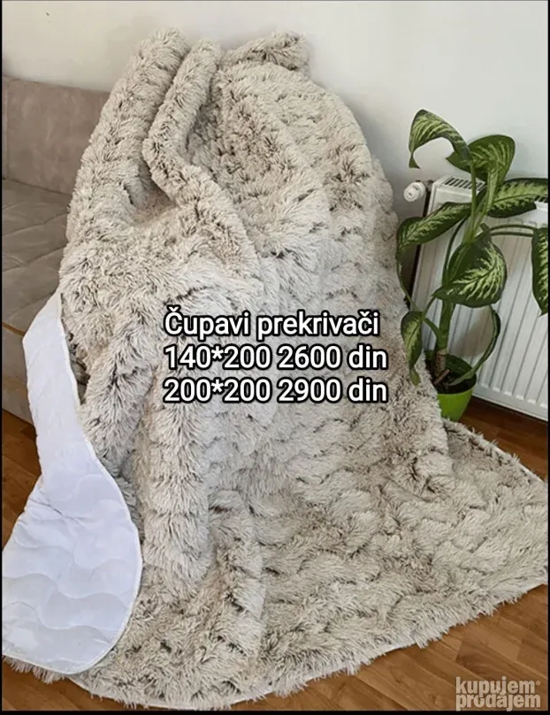 Peskiri posteljine prekrivaci jastuci