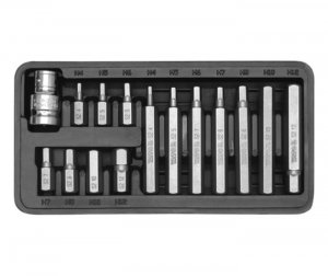 Imbus ključevi set 4mm-12mm, 15 komada