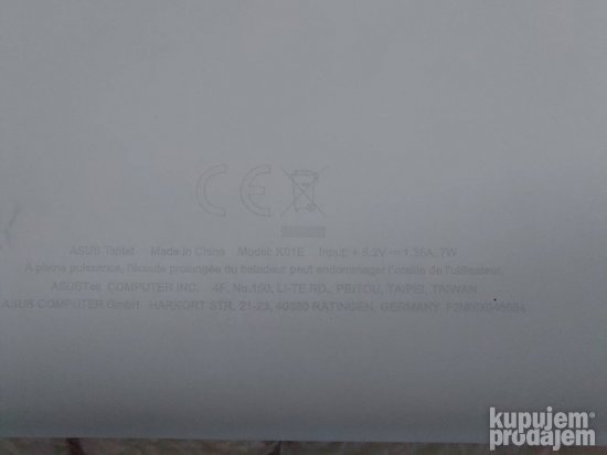 Asus MemoPad K01E pad ipad tablet za delove