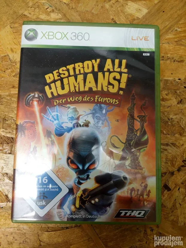Destroy All Humans Path of the Furon xbox 360 KupujemProdajem