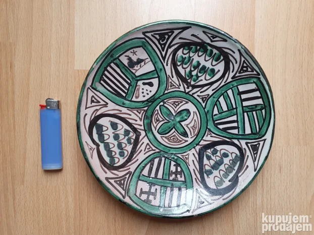 Stari Spanski ukrasni tanjir Punter Spain