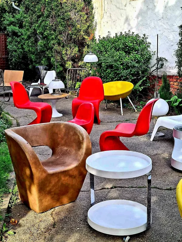 Mid Century David Lange, Philipe Starck, Guzzini, Weltron