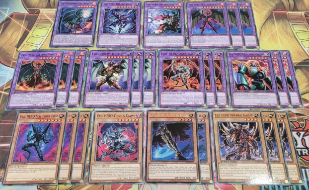 Evil Hero Deck Yu-Gi-Oh/YuGiOh/Yu Gi Oh - KupujemProdajem