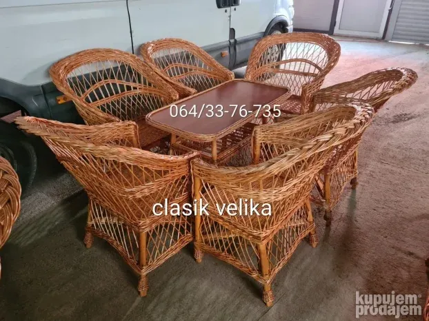 Bastenske garniture od pruca clasik