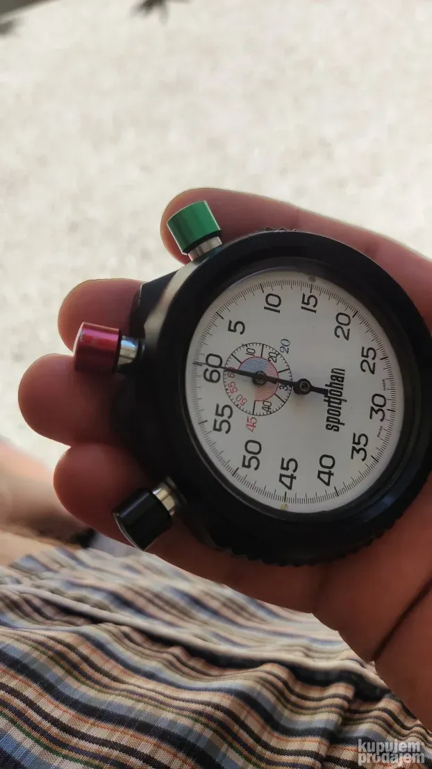 Vintage mehanička štoperica Sport Johan Swiss made