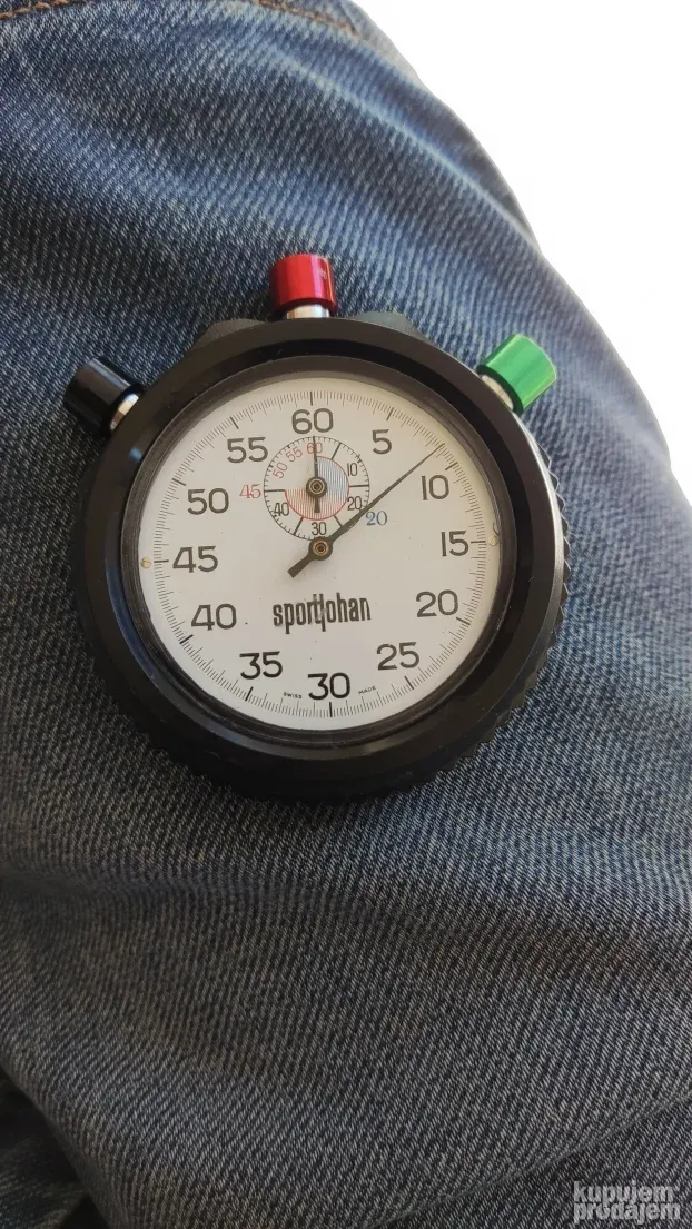 Vintage mehanička štoperica Sport Johan Swiss made