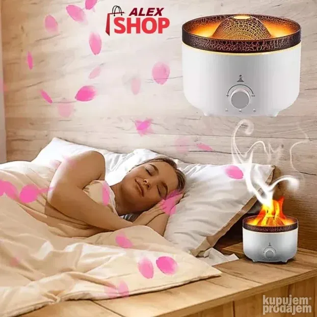 Vulkan mirisni ovlaživač vazduha za sobu AROMA Difuzer