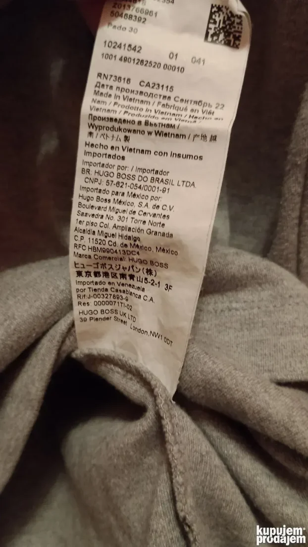 Boss majica dug rukav M