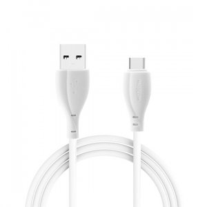 USB data kabal Moxom CC-64 FAST Type C 1m - Bela