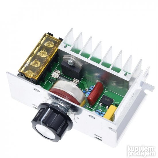 REGULATOR BRZINE AC motora 20A 220V 4000W potenciometar NOVO