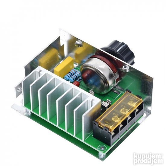 REGULATOR BRZINE AC motora 20A 220V 4000W potenciometar NOVO