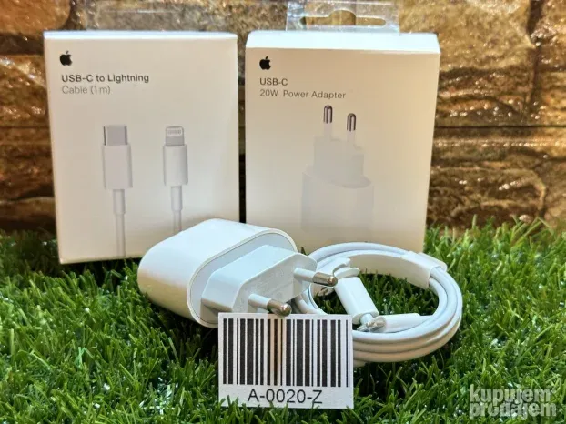 iPhone 20W Adapter USB-C Punjac za iPhone XS MAX kabal