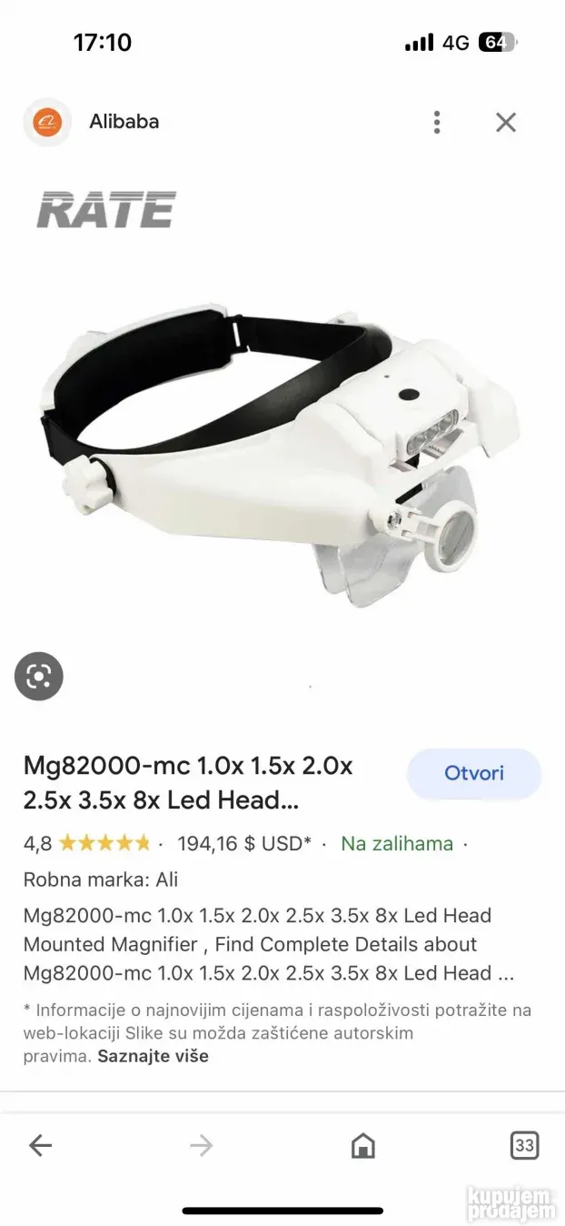 Binokularne Dvogledne Naocare Dvogled Lupa