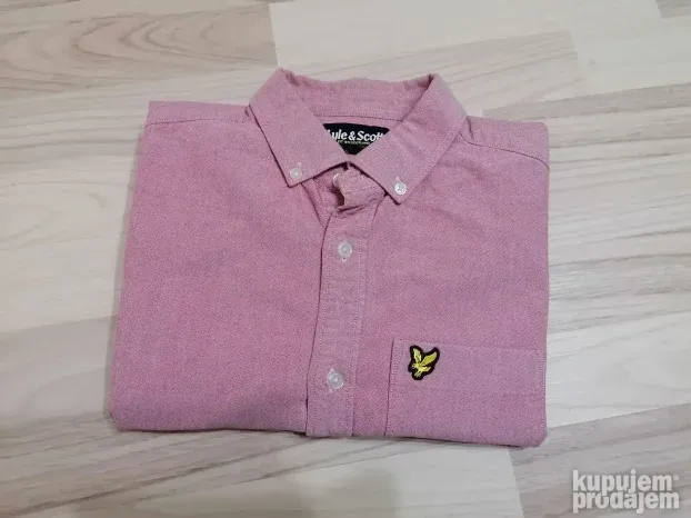 2851 - Lyle & Scott teksas kosulja S/M Original TOP
