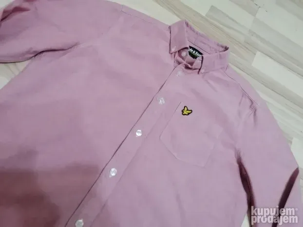 2851 - Lyle & Scott teksas kosulja S/M Original TOP