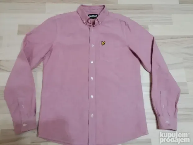 2851 - Lyle & Scott teksas kosulja S/M Original TOP