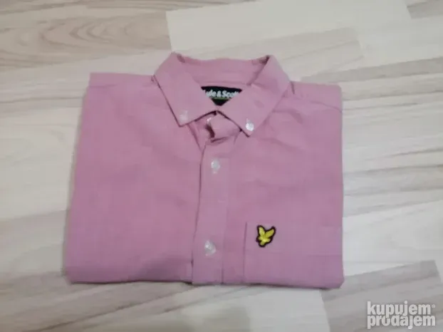 2851 - Lyle & Scott teksas kosulja S/M Original TOP