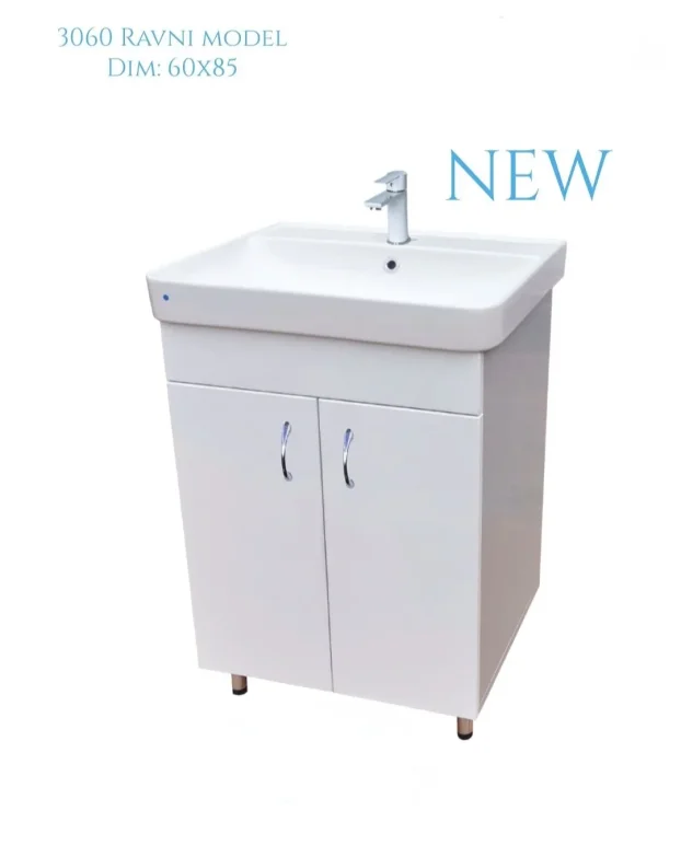 Kupatilski ormar sa umivaonikom fijokom 60cmx85x35