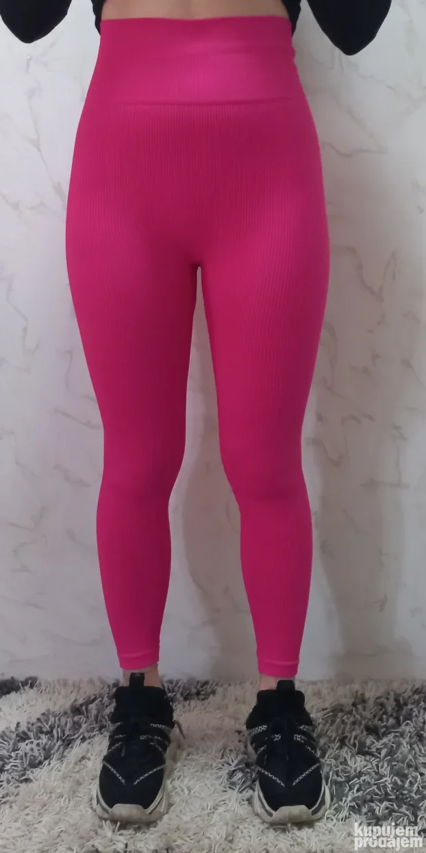 Zenske helanke push up mod.9248 roze