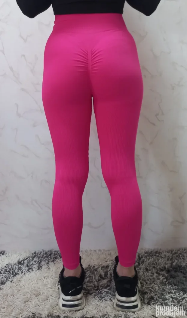 Zenske helanke push up mod.9248 roze