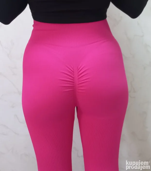 Zenske helanke push up mod.9248 roze