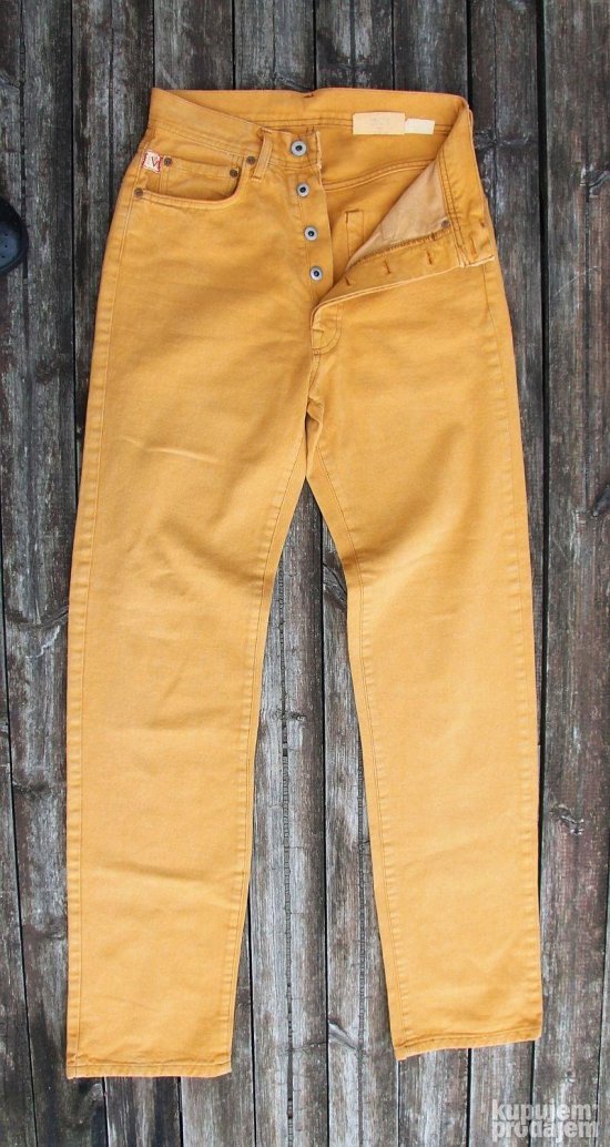 ORIGINAL LEVIS Belgien i RIVET U.S.A. farmerke