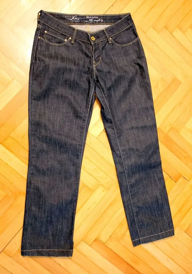 ORIGINAL LEVIS Belgien i RIVET U.S.A. farmerke