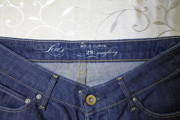 ORIGINAL LEVIS Belgien i RIVET U.S.A. farmerke