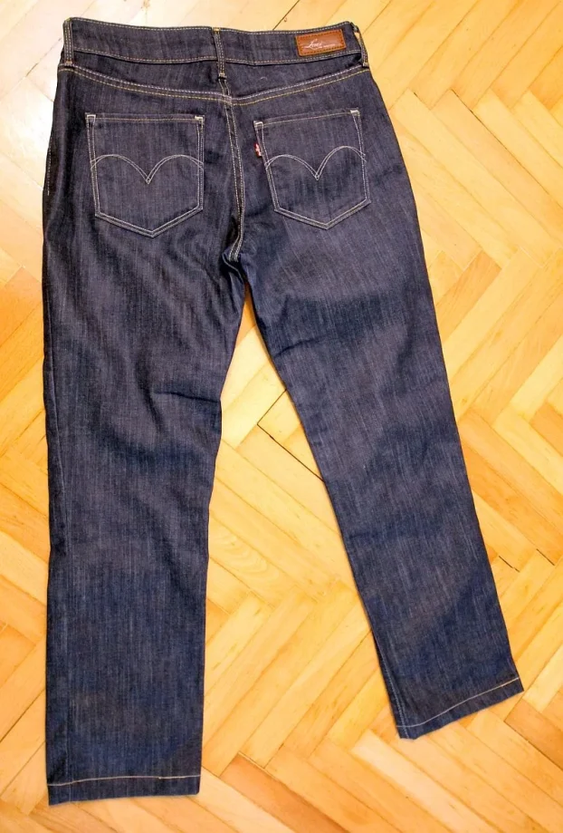ORIGINAL LEVIS Belgien i RIVET U.S.A. farmerke